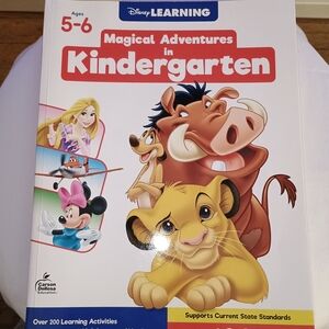 Disney Learning Kindergarten Adventure Book - Red, Yellow, Blue